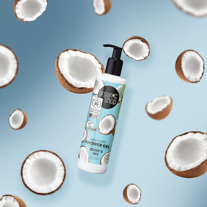 Coconut and Shea Daily Care Shower Gel 280ml - Organic Shop - Shower Gel - Eco Natural Products