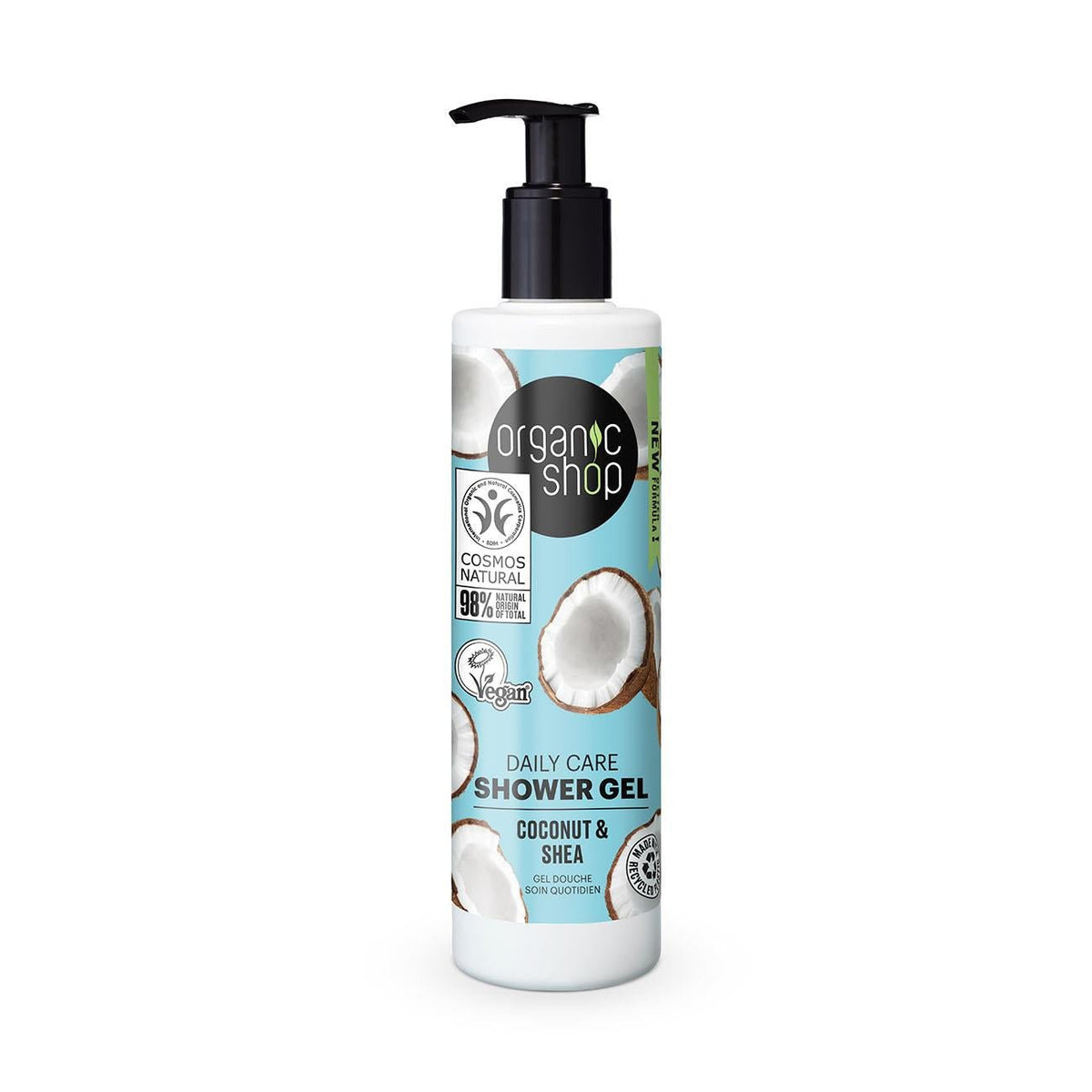 Coconut and Shea Daily Care Shower Gel 280ml - Organic Shop - Shower Gel - Eco Natural Products