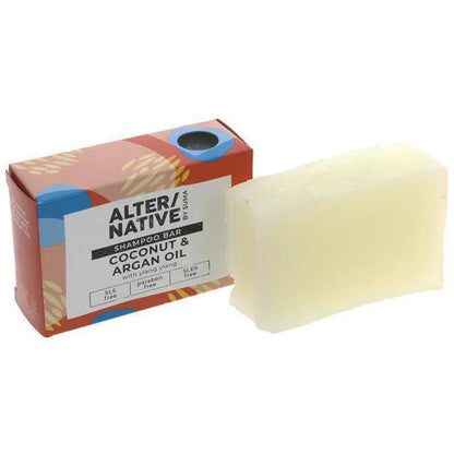Coconut & Argan Oil Glycerine Shampoo Bar 90g - Alter/Native - Shampoo - Eco Natural Products