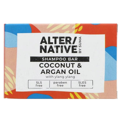 Coconut & Argan Oil Glycerine Shampoo Bar 90g - Alter/Native - Shampoo - Eco Natural Products