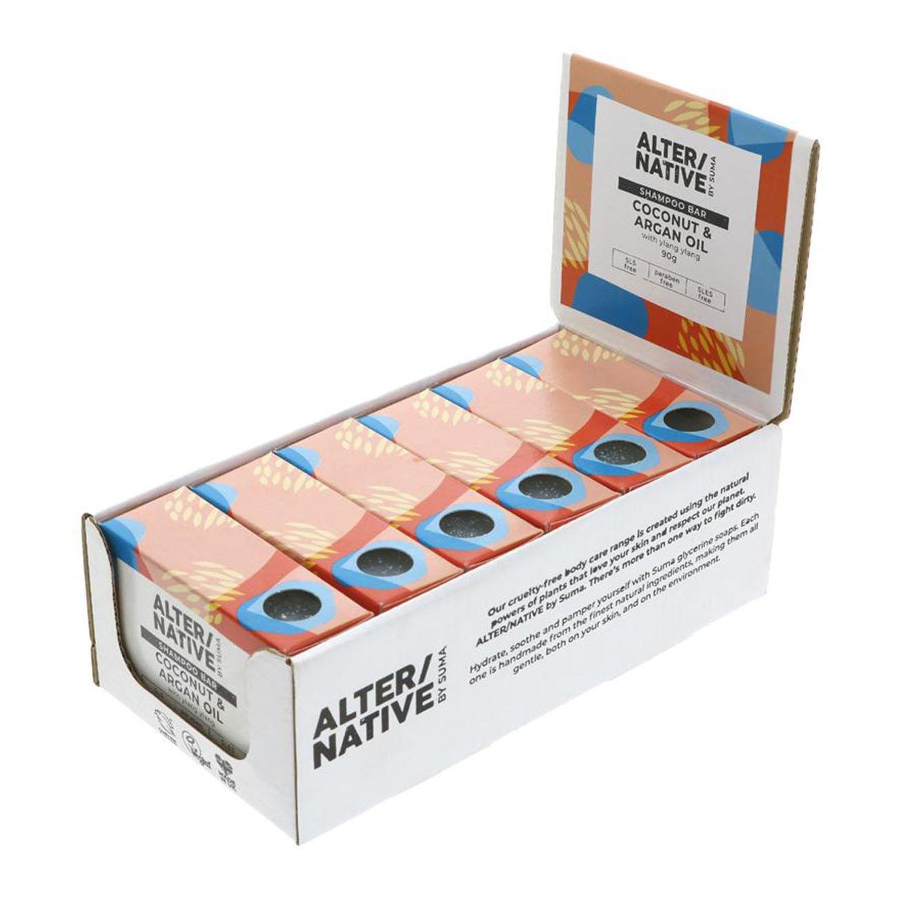 Coconut & Argan Oil Glycerine Shampoo Bar 90g - Alter/Native - Shampoo - Eco Natural Products