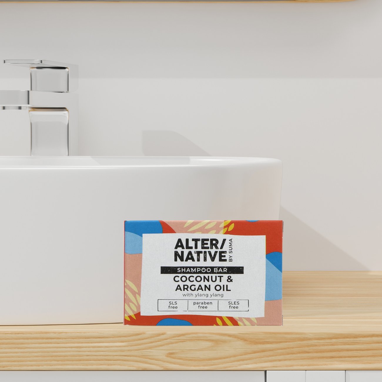 Coconut & Argan Oil Glycerine Shampoo Bar 90g - Alter/Native - Shampoo - Eco Natural Products