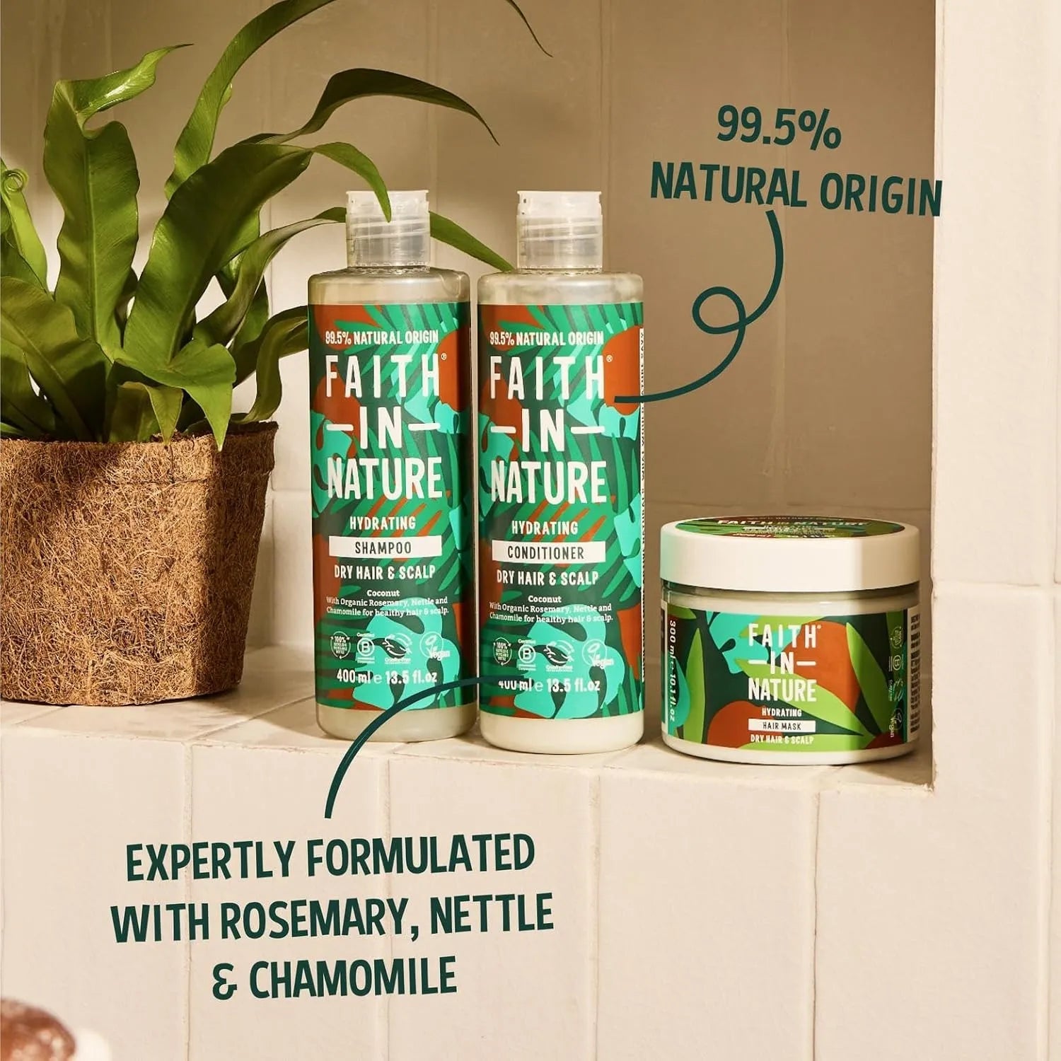 Coconut Conditioner 400ml - Faith in Nature - Conditioner - Faith in Nature