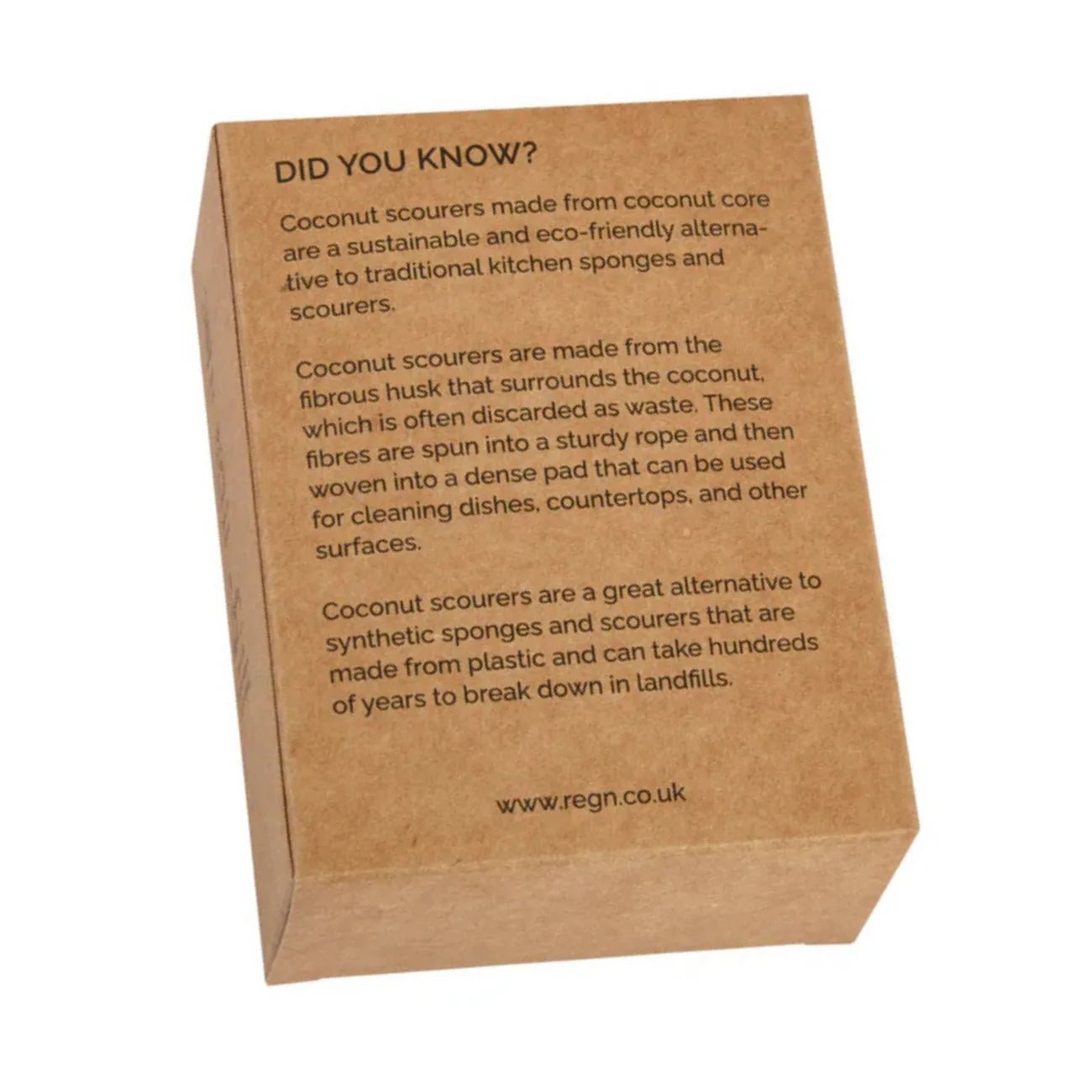 Coconut Dish Scrubber Biodegradable 5 Pack - Re:gn - Sponges & Scouring Pads - Re:gn