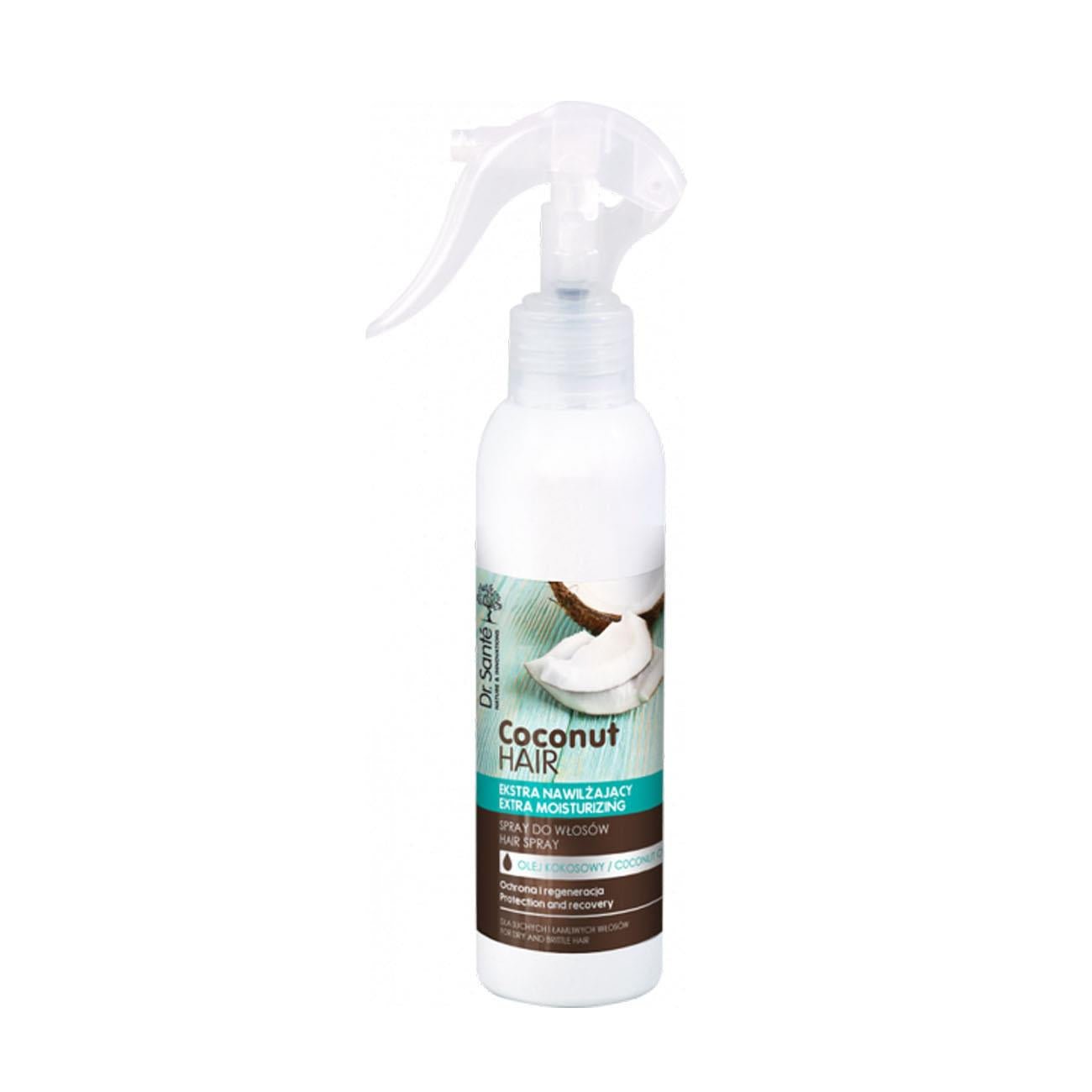 Coconut Hair Spray 150ml - Eco Natural Products - Dr. Sante - Hair Spray