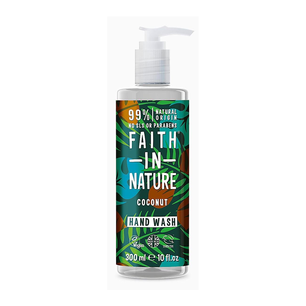 Coconut Hand Wash 300ml - Eco Natural Products - Faith in Nature - Hand Wash