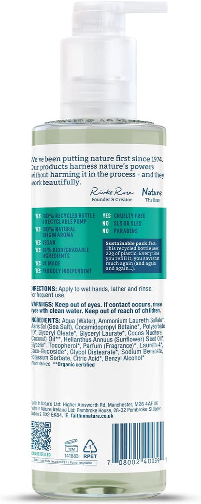 Coconut Hand Wash 400ml - Faith in Nature - Hand Wash - Eco Natural Products