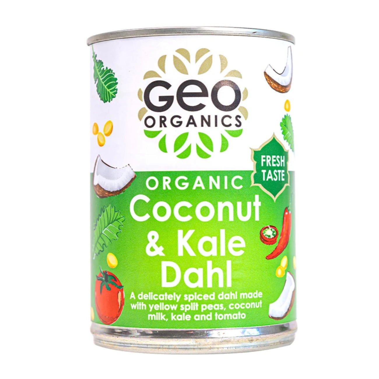 Coconut & Kale Dahl 400g - Eco Natural Products - Geo Organics - Dahl