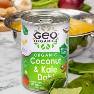 Coconut & Kale Dahl 400g - Geo Organics - Dahl - Eco Natural Products