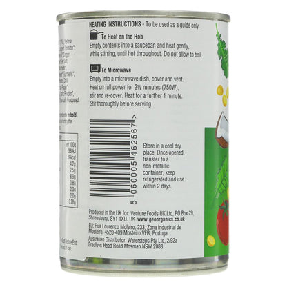 Coconut & Kale Dahl 400g - Geo Organics - Dahl - Eco Natural Products