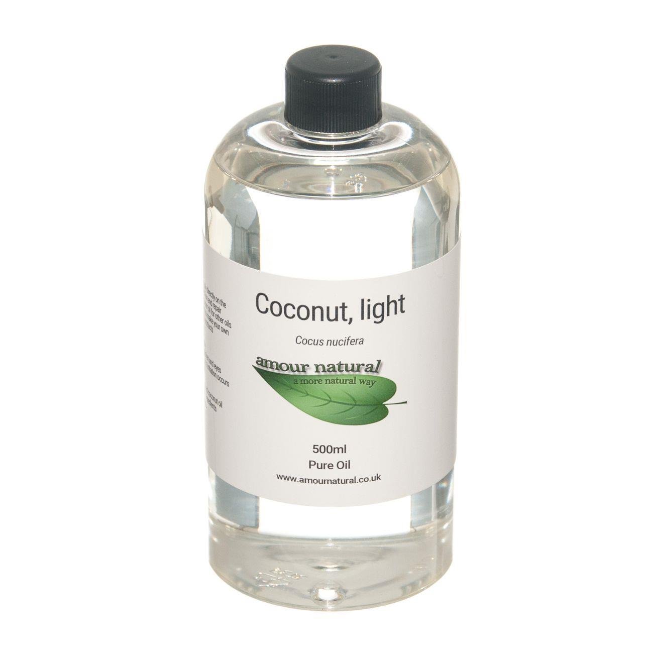 Coconut Oil Light 500ml - Eco Natural Products - Amour Natural - Coconut Oil