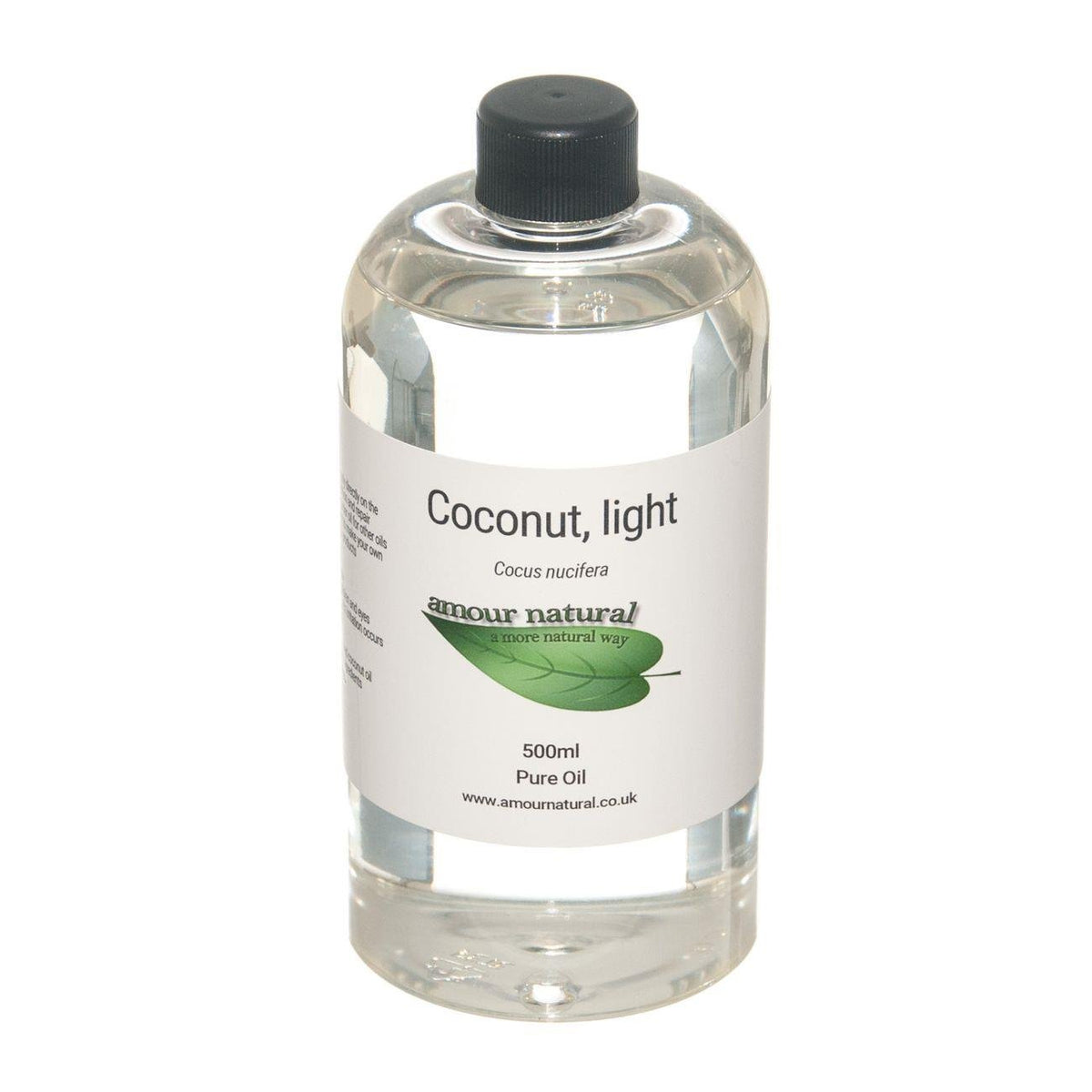 Coconut Oil Light 500ml - Amour Natural - Coconut Oil - Eco Natural Products