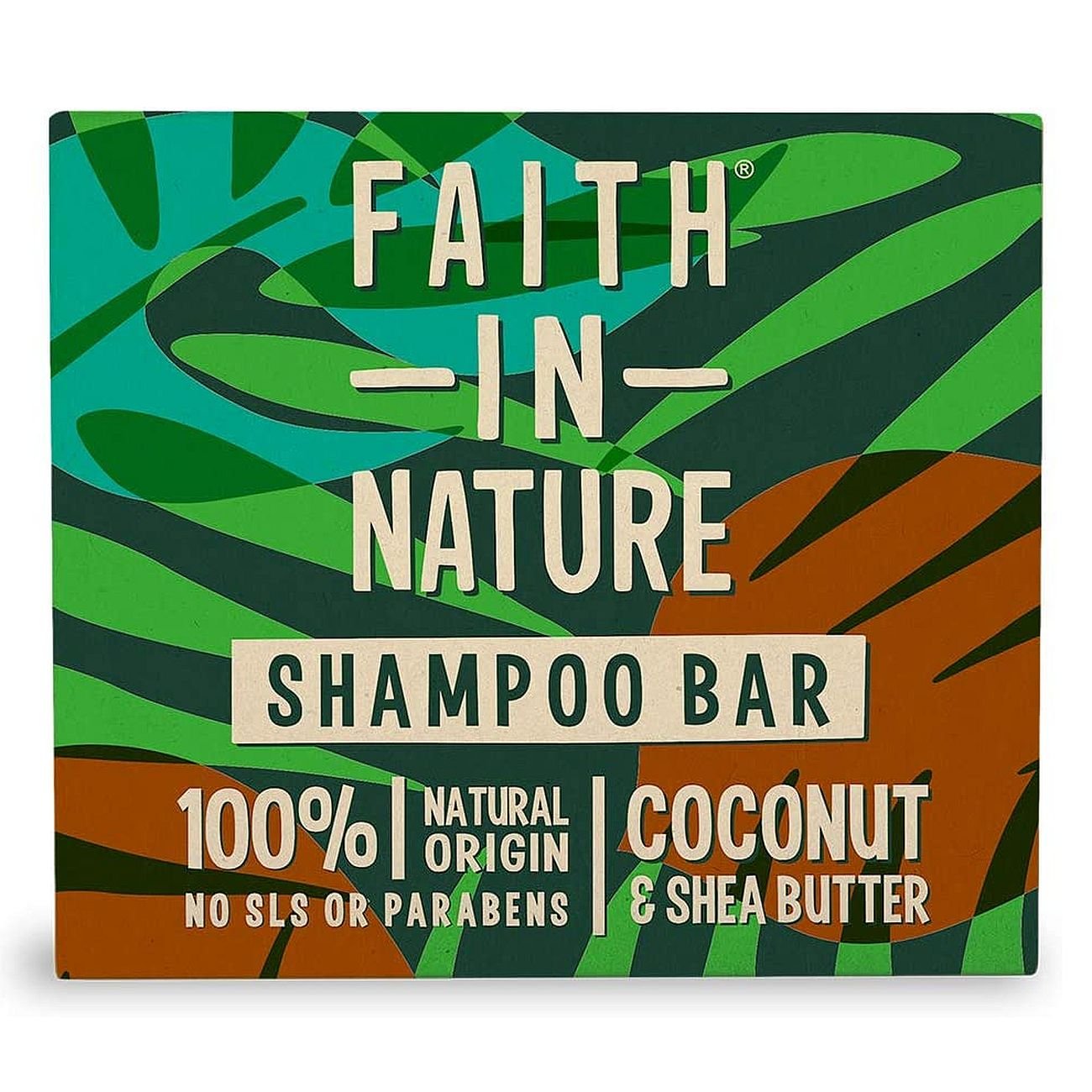 Coconut & Shea Butter Shampoo Bar 85g - Eco Natural Products - Faith in Nature - Shampoo