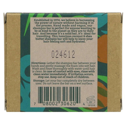 Coconut & Shea Butter Shampoo Bar 85g - Faith in Nature - Shampoo - Faith in Nature