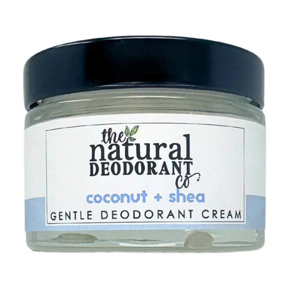 Coconut + Shea Unscented Gentle Deodorant Cream 55g - The Natural Deodorant Co - Deodorants - The Natural Deodorant Co