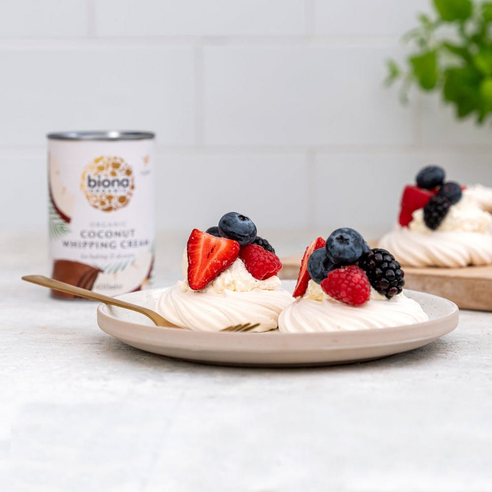 Coconut Whipping Cream 400ml - Biona - Coconut Cream - Eco Natural Products