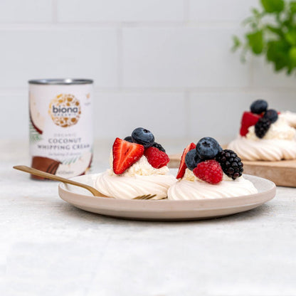 Coconut Whipping Cream 400ml - Biona - Coconut Cream - Eco Natural Products