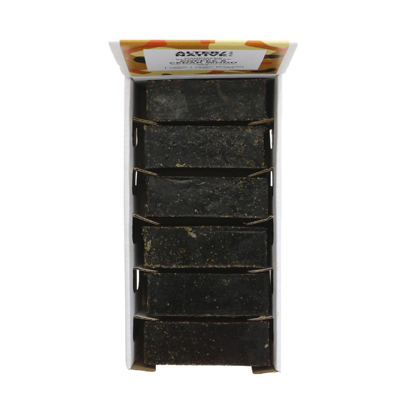 Coffee & Cedar Glycerine Soap 90g (1 bar) - Alter/Native - Glycerine Soap - Eco Natural Products