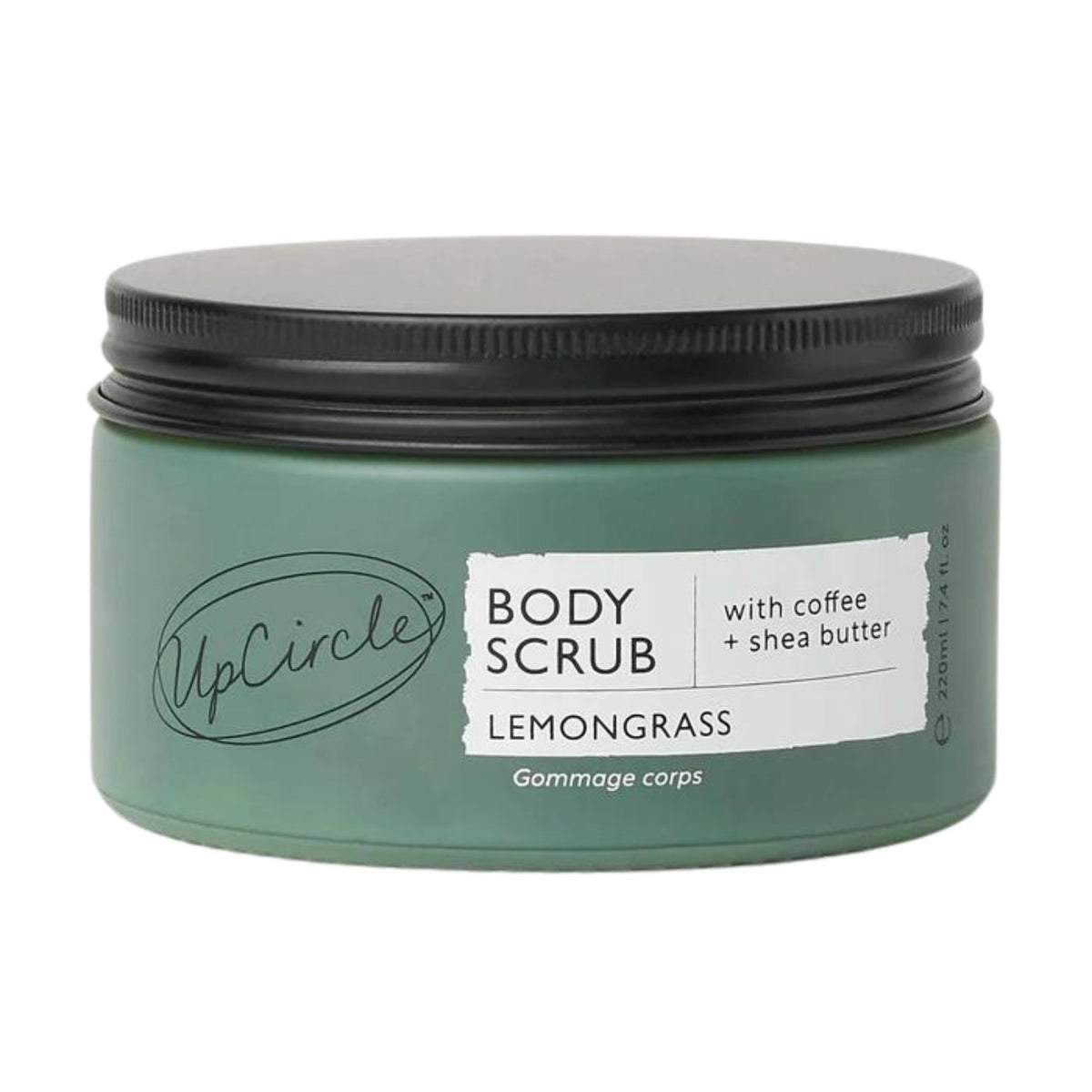 Coffee & Lemongrass Body Scrub 200ml - Up Circle - Body Scrubs - Eco Natural Products