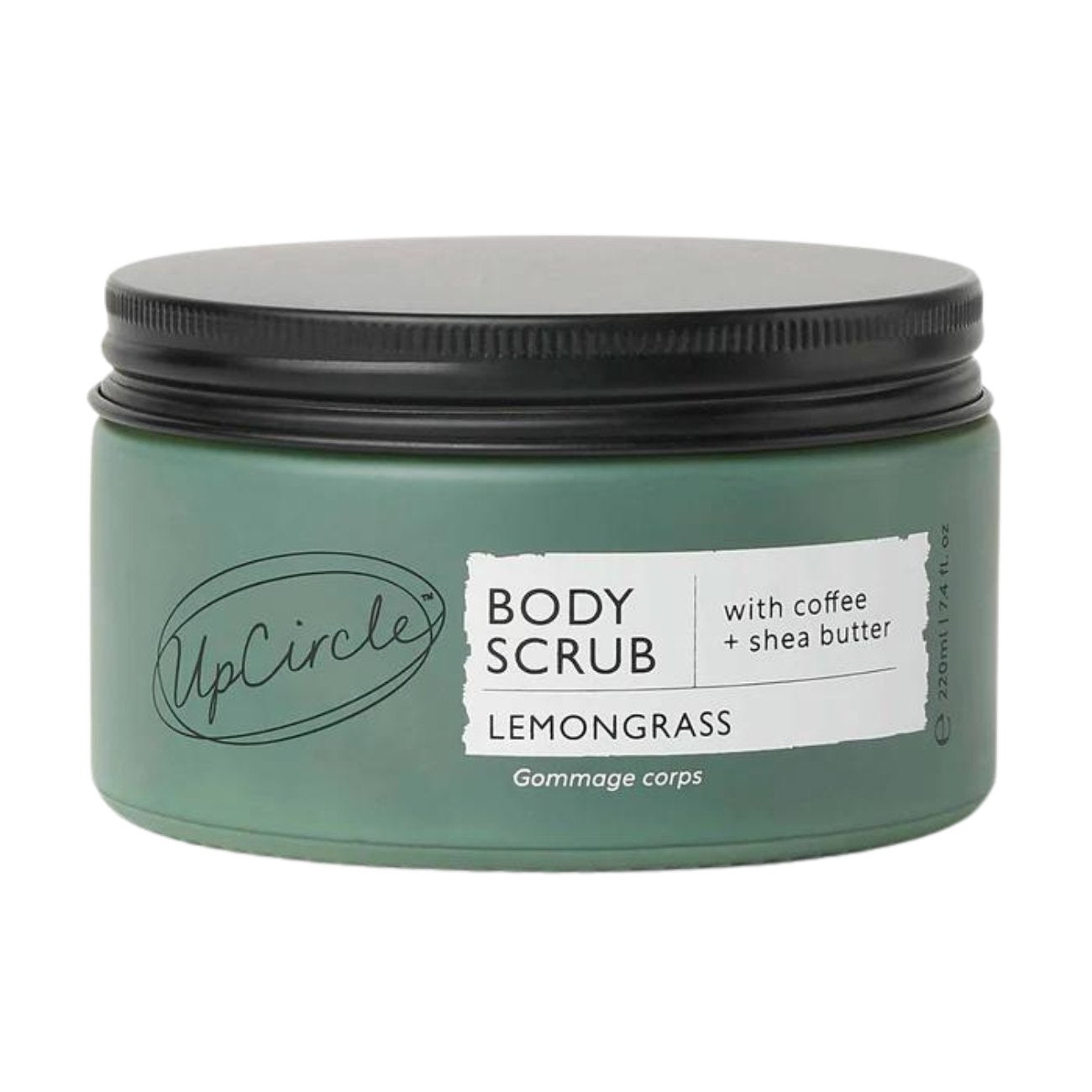 Coffee & Lemongrass Body Scrub 200ml - Up Circle - Body Scrubs - Eco Natural Products