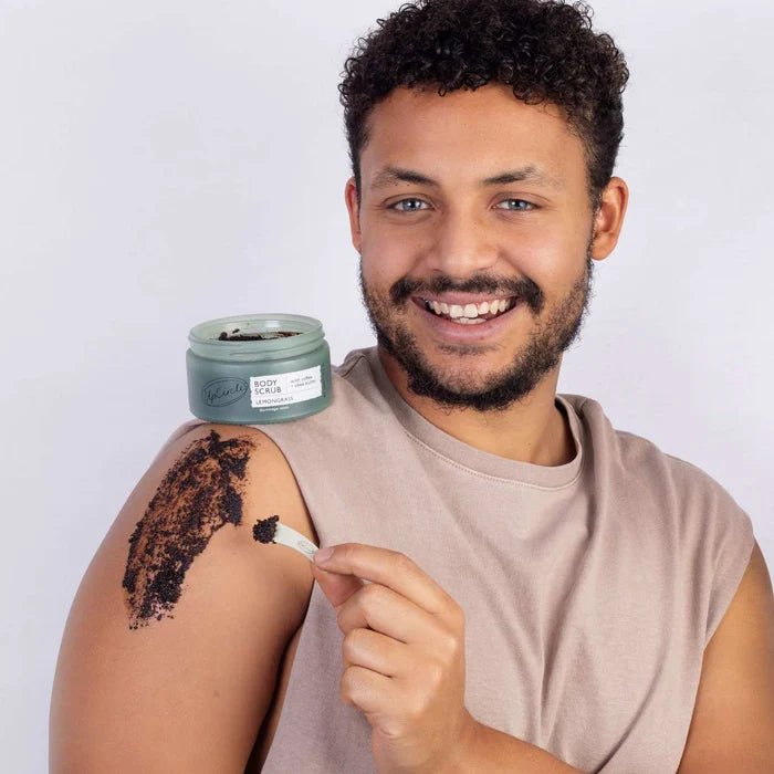 Coffee & Lemongrass Body Scrub 200ml - Up Circle - Body Scrubs - Eco Natural Products