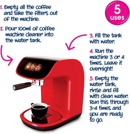 Coffee Machine Cleaner Descale 500ml - Ecozone - Eco Natural Products