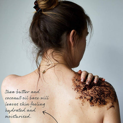 Coffee & Peppermint Body Scrub 200ml - Up Circle - Body Scrubs - Eco Natural Products