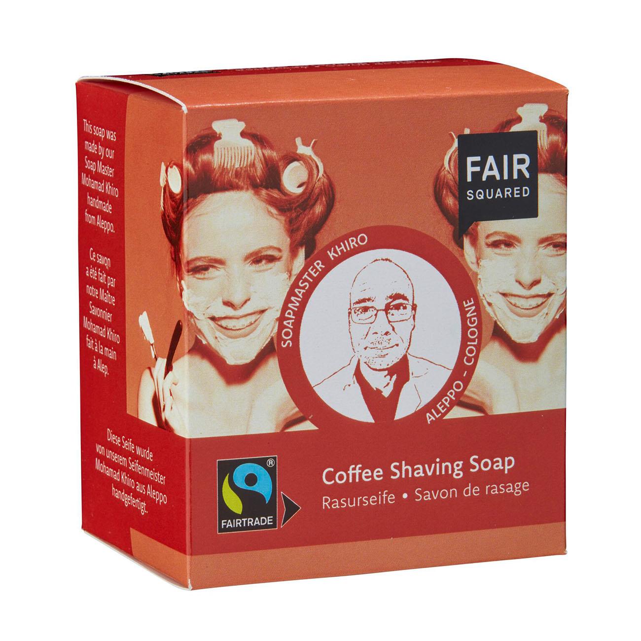 Coffee Shaving Soap 2x80g - Fair Squared - Shaving soap - Eco Natural Products