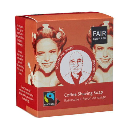 Coffee Shaving Soap 2x80g - Fair Squared - Shaving soap - Eco Natural Products