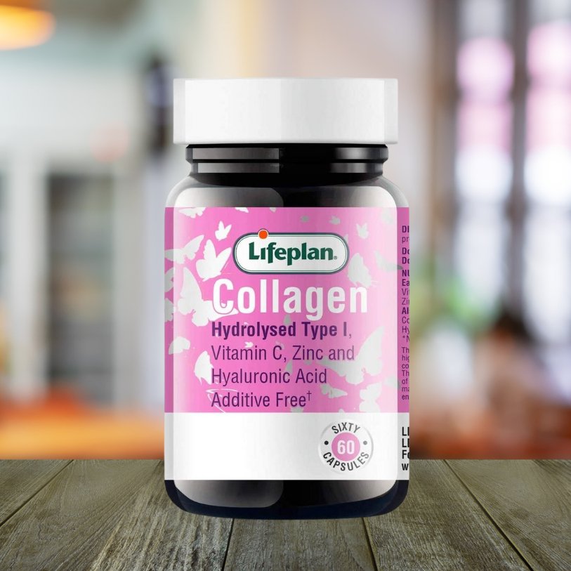 Collagen Hydrolysed Type I 60 Capsules - Eco Natural Products - Lifeplan - Food supplements