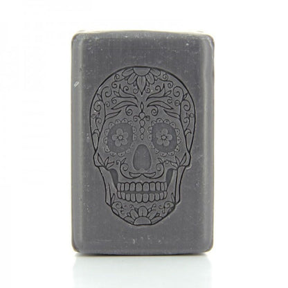 Collector Soap Tete de Mort (Pavot) Skull 125g - FouFour - Savon de Marseille - Bar Soap - Eco Natural Products
