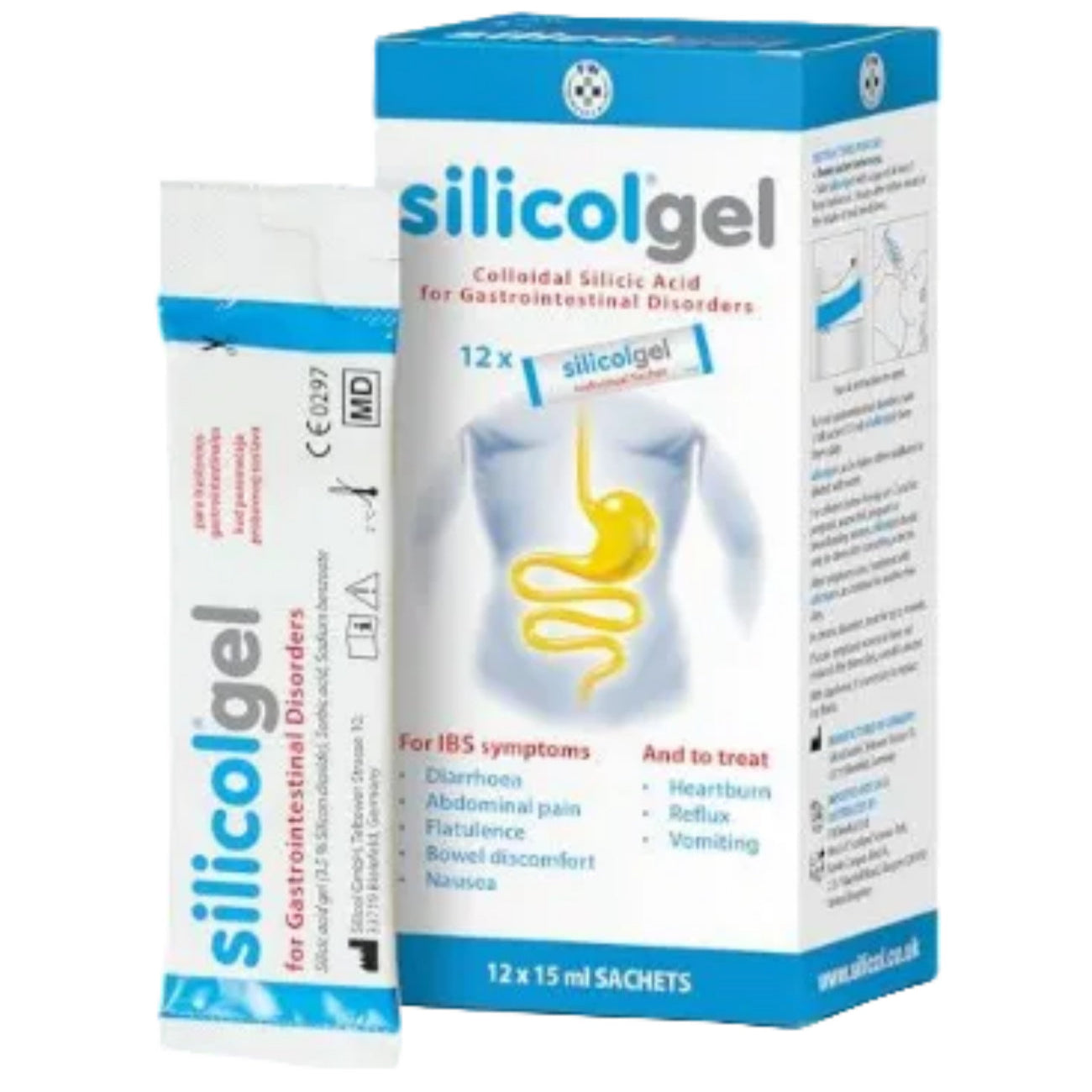 Colloidal Silic Acid Gel Sachets 12x15ml UB 30.04.2026 - A. Vogel - A. Vogel