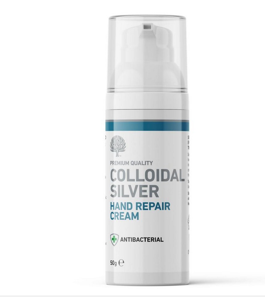 Colloidal Silver Miracle Hand & Nail Cream 50ml - Nature's Greatest Secret - Hand Cream - Eco Natural Products