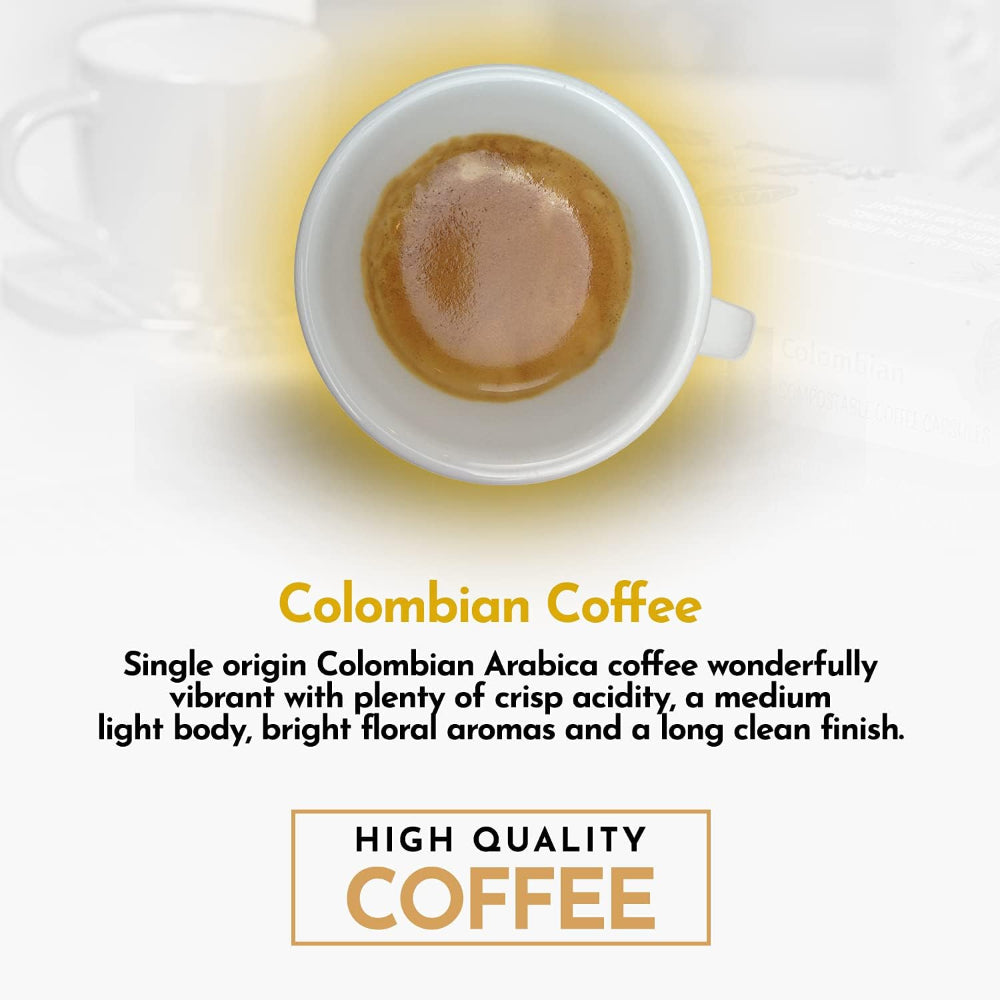 Colombia Coffee Capsules x 10 - Eden Project - Coffee - Eco Natural Products
