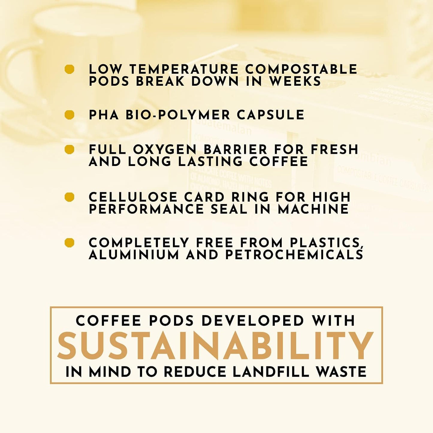 Colombia Coffee Capsules x 10 - Eden Project - Coffee - Eco Natural Products