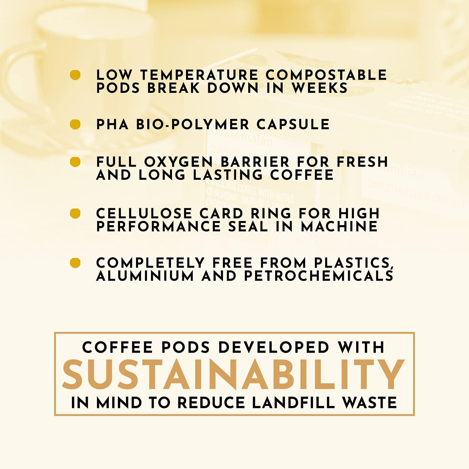 Colombia Coffee Capsules x 10 - Eden Project - Coffee - Eco Natural Products