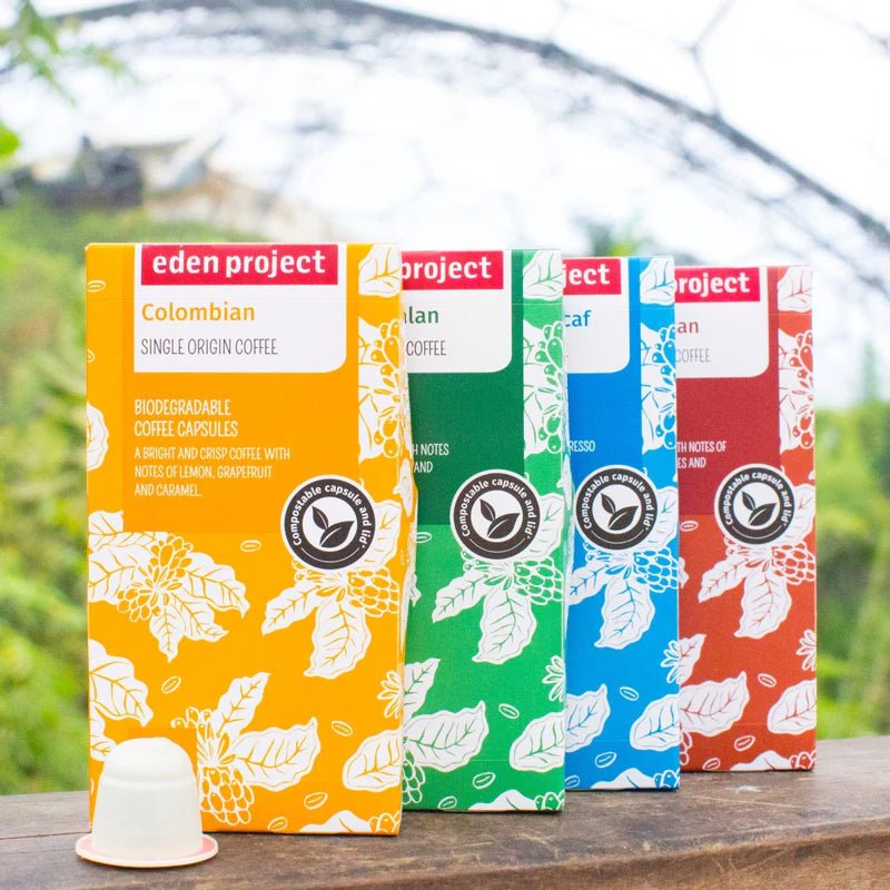 Colombia Coffee Capsules x 10 - Eco Natural Products - Eden Project - Coffee