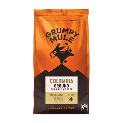 Colombia Organic Coffee Beans/Ground 200g - Grumpy Mule Coffee - Coffee Beans & Ground Coffee - Grumpy Mule Coffee