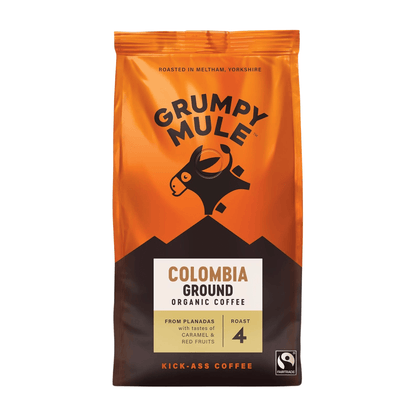 Colombia Organic Ground Coffee 200g - Grumpy Mule Coffee - Coffee - Eco Natural Products