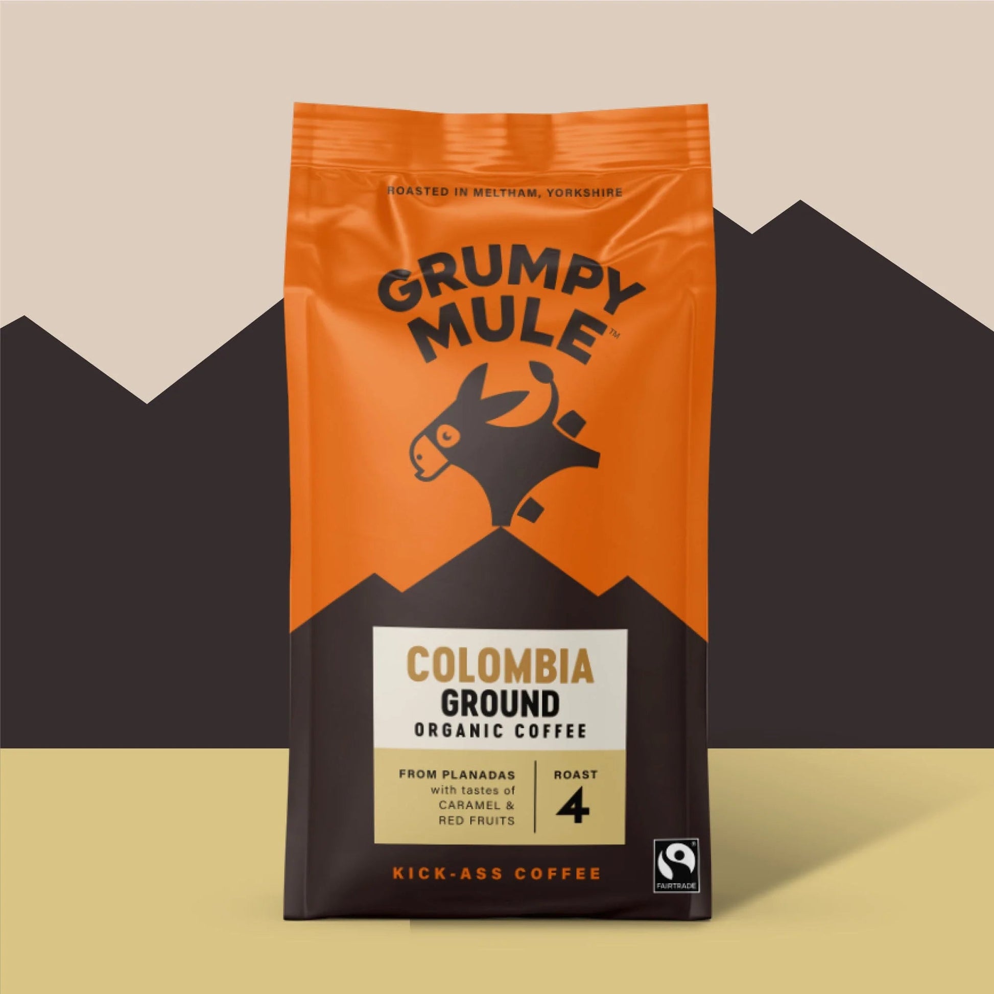 Colombia Organic Ground Coffee 200g - Grumpy Mule Coffee - Coffee - Eco Natural Products