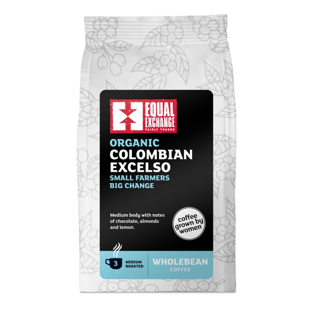 Colombian Excelso Coffee Beans 227g - Equal Exchange - Coffee - Eco Natural Products