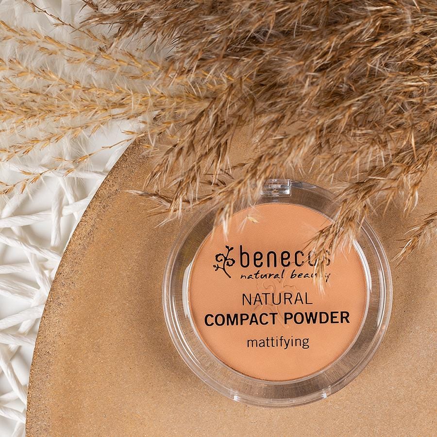 Compact Powder Sand 9g - Eco Natural Products - Benecos - Compact Powder