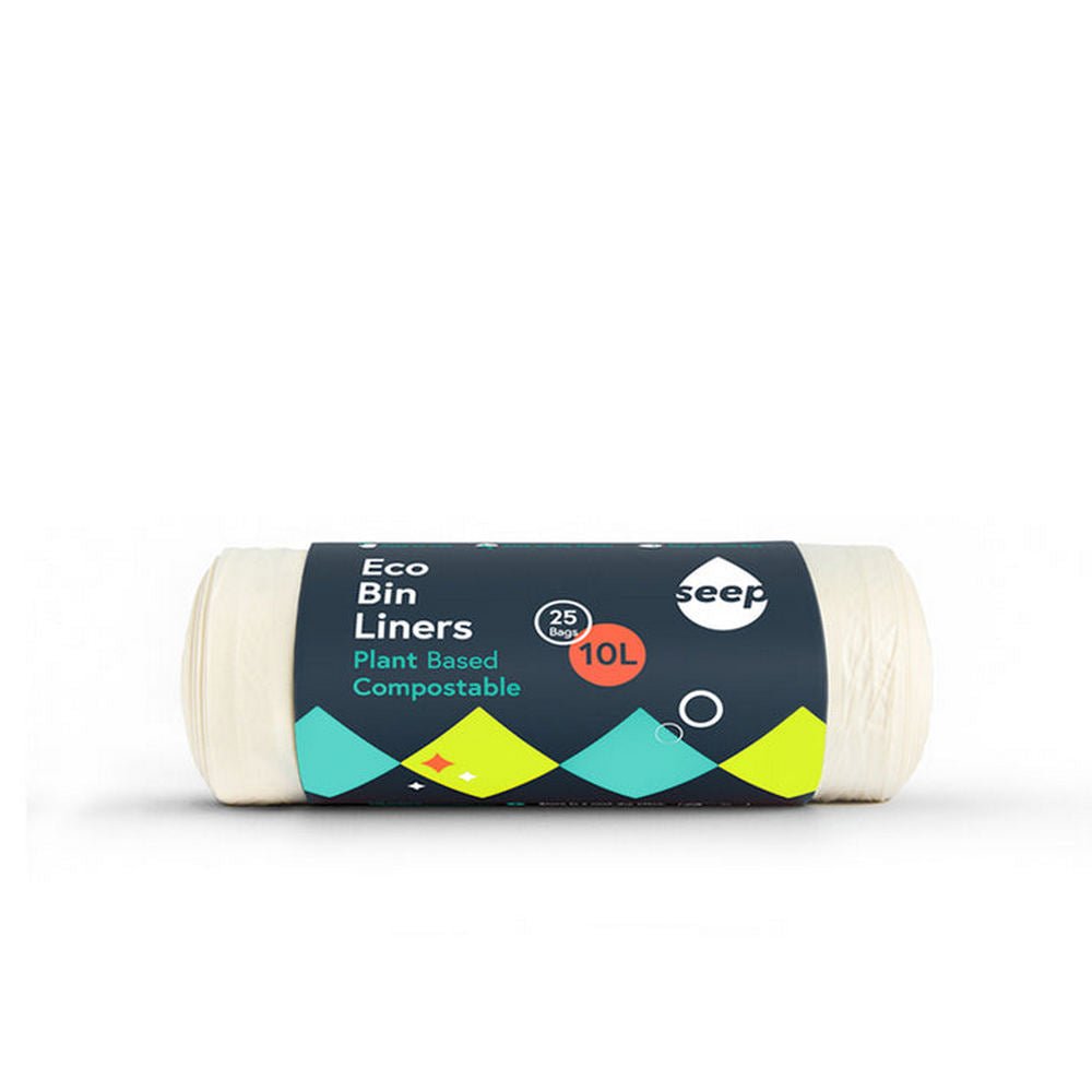 Compostable Bin Liners 10L 25 bags - Seep - Bags - Eco Natural Products