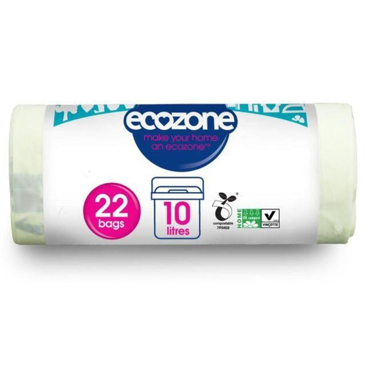 Compostable Caddy Liner 10L - Ecozone - Eco Natural Products