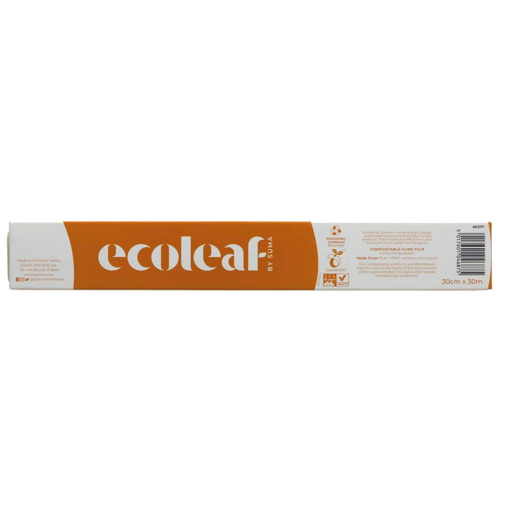 Compostable Cling Film 30m - Eco Natural Products - Ecoleaf - Cling Film