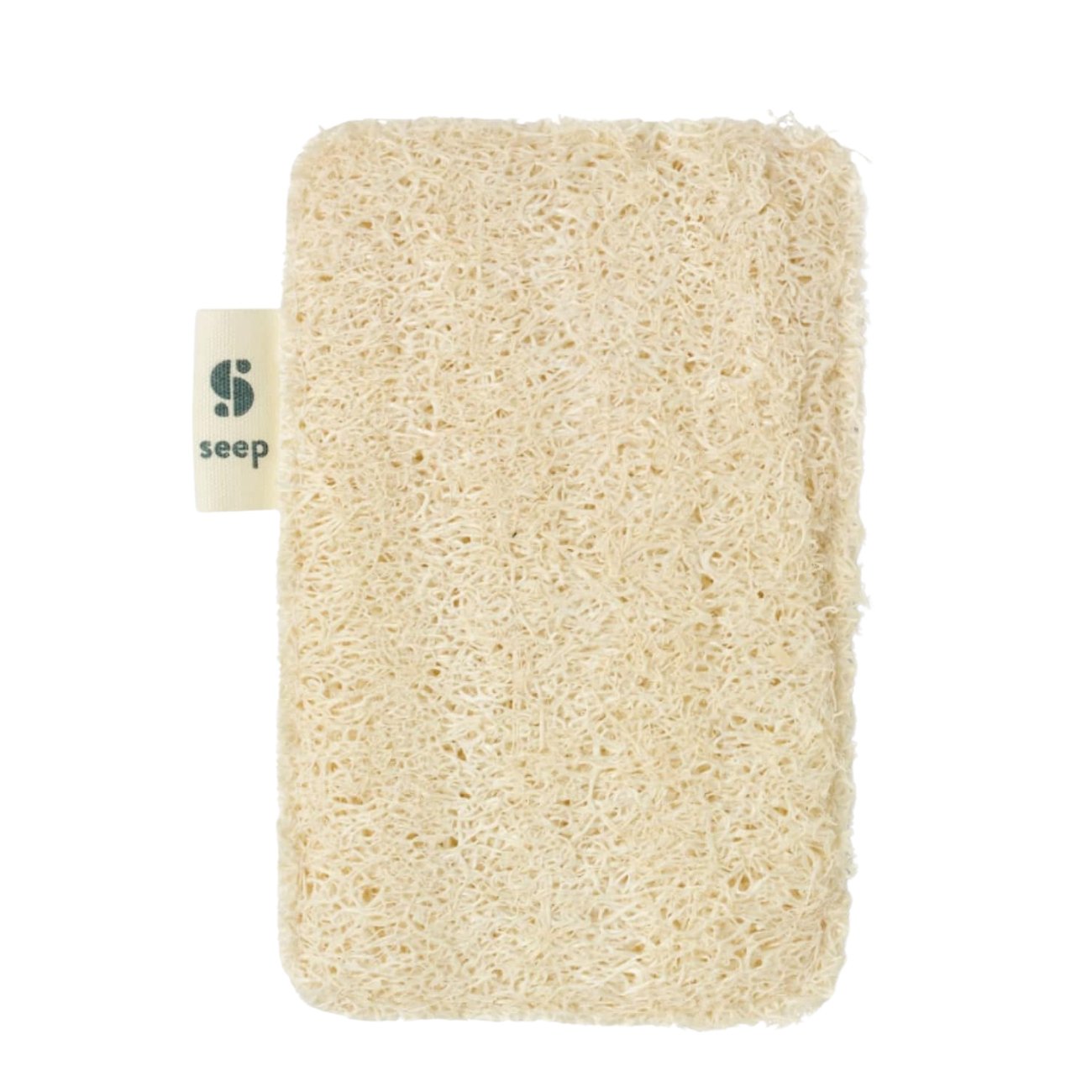 Compostable Sponge with Loofah Scourer Pack of 4 80g - Eco Natural Products - Seep - Loofah Sponge