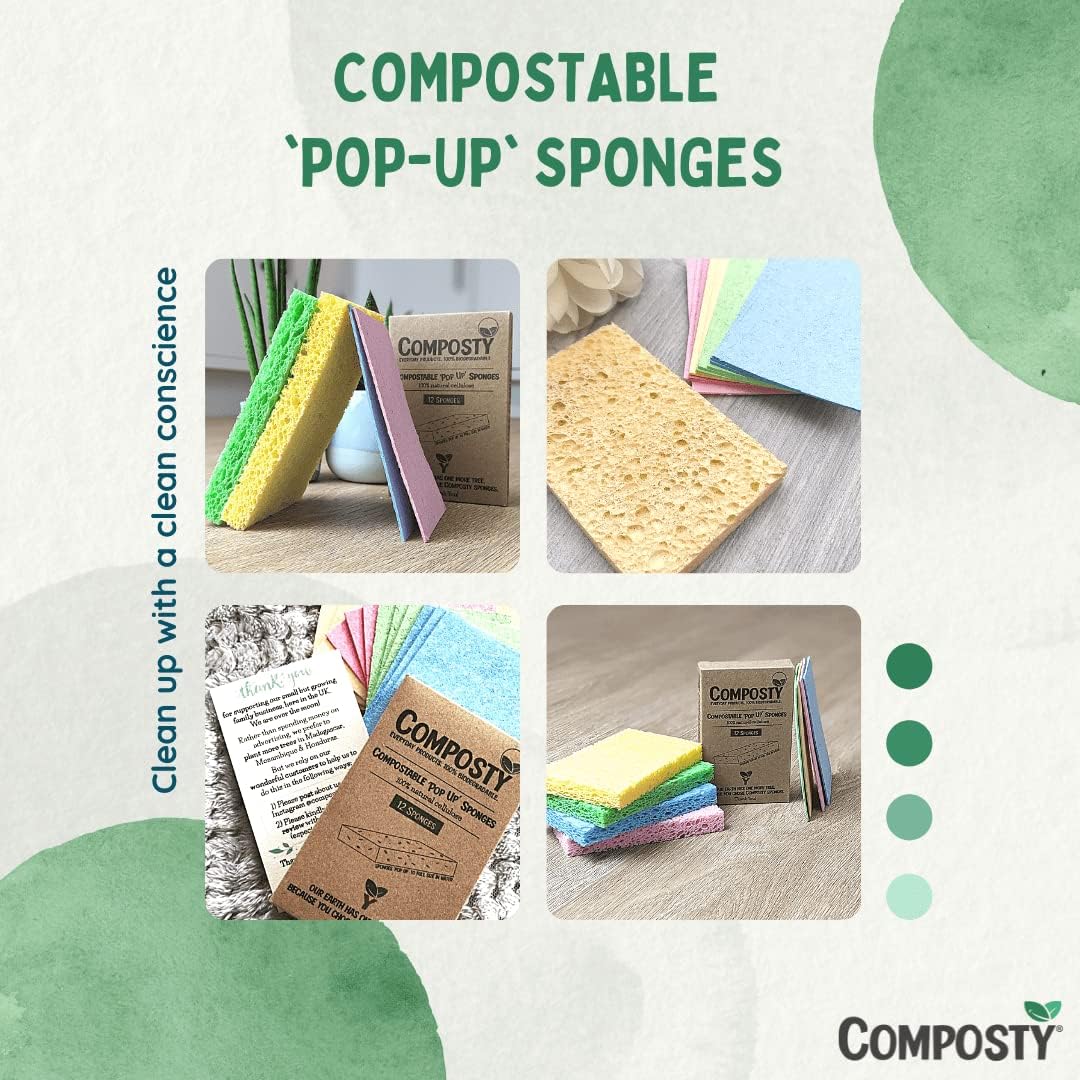 Composty® Eco Sponges - Eco Natural Products - Composty - Sponge