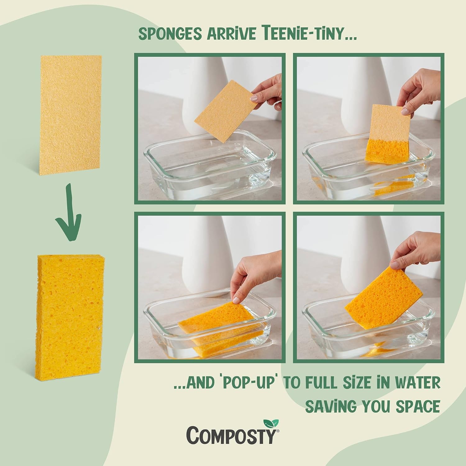 Composty® Eco Sponges - Composty - Sponge - Eco Natural Products