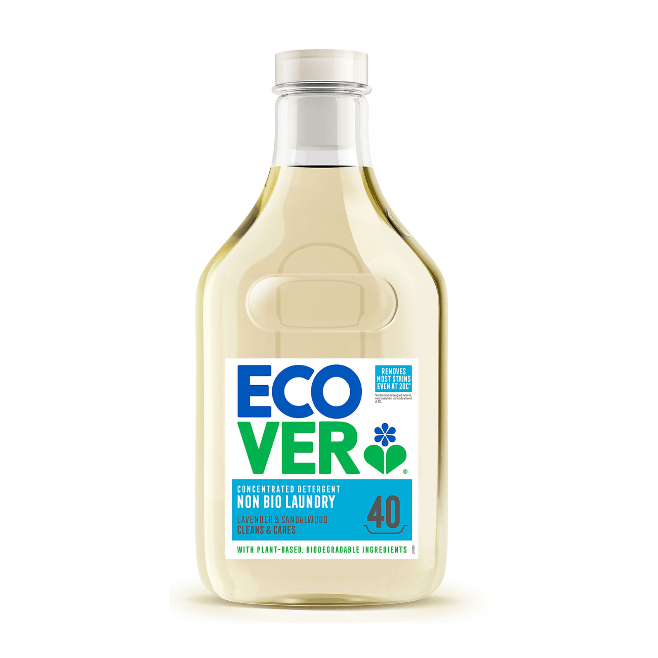 Concentrated Non - Bio Laundry Liquid 40 Washes 1.43L - Ecover - Laundry Liquid - Eco Natural Products