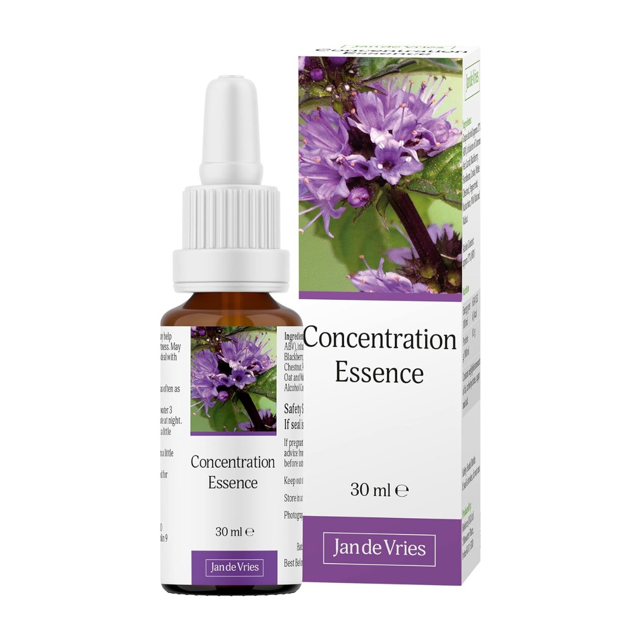 Concentration Essence 30ml - Jan de Vries - Essence - Eco Natural Products